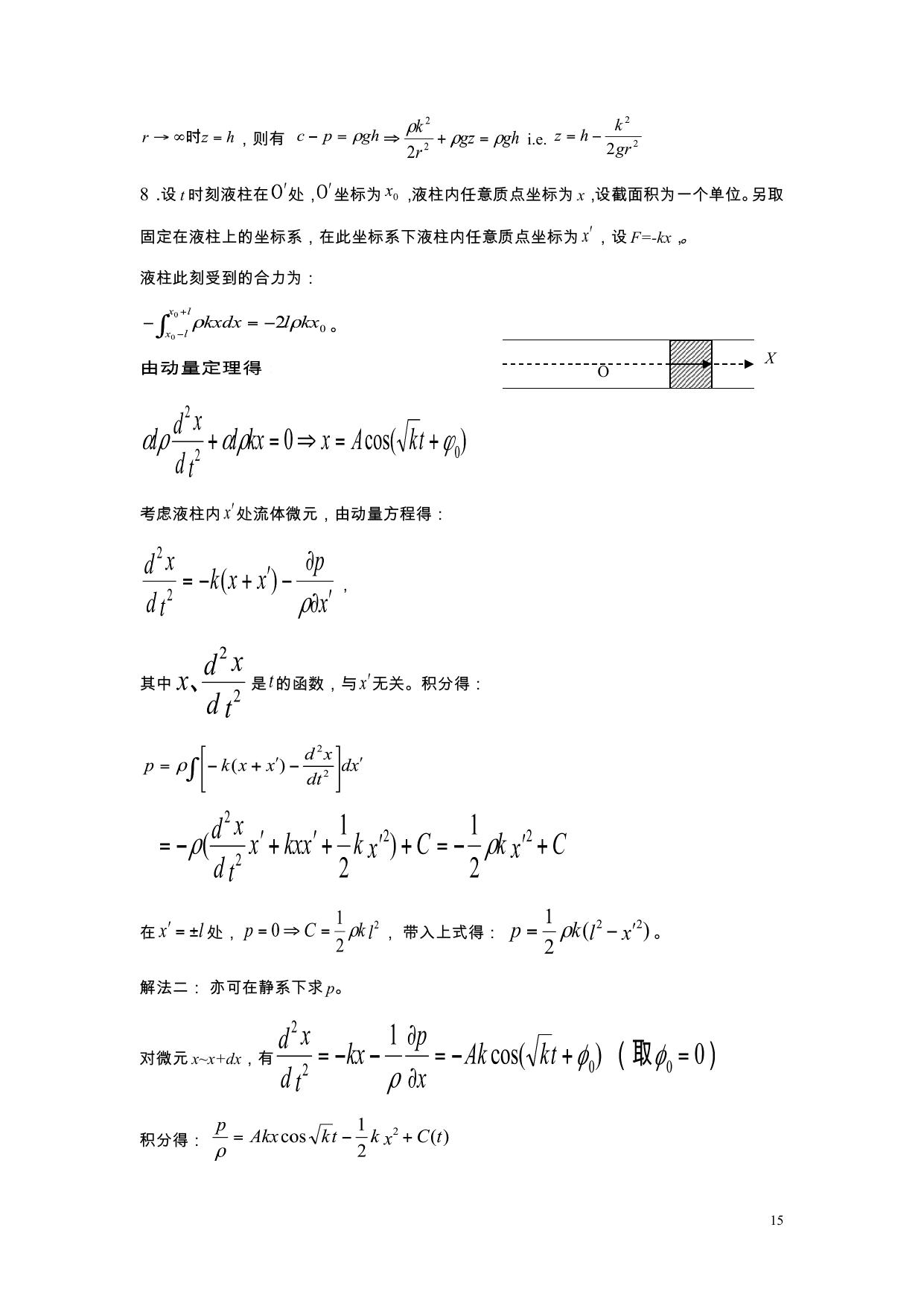 流体力学习题册答案2010修改版 LibreOffice 渲染页图 第 20 页
